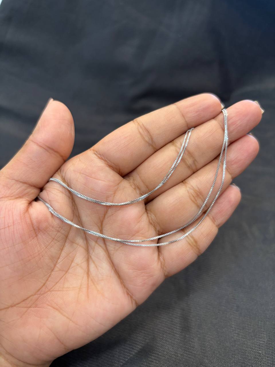 Silver plain anklet Silver plain anklet
