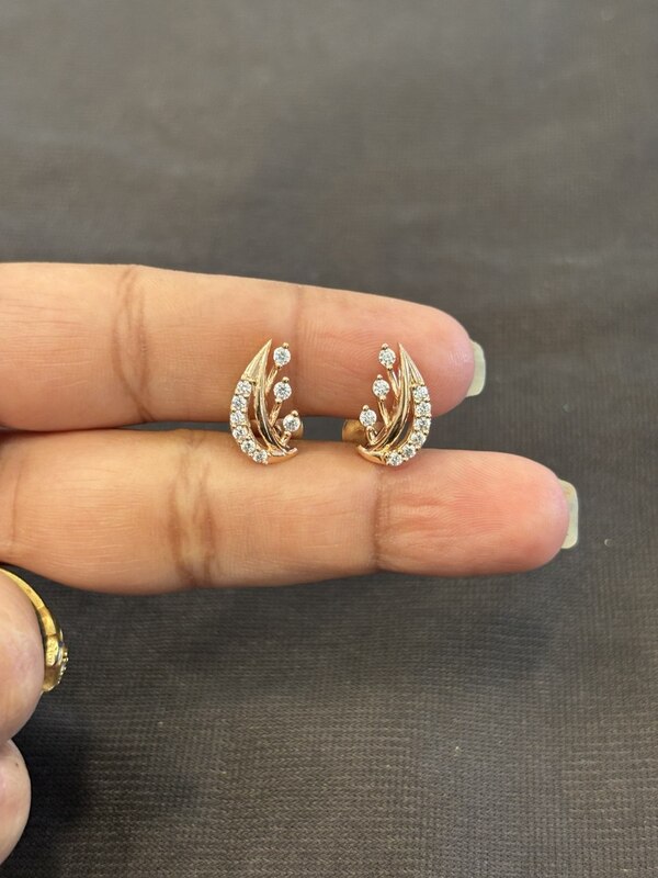 Silver mira coated with rosegold finish