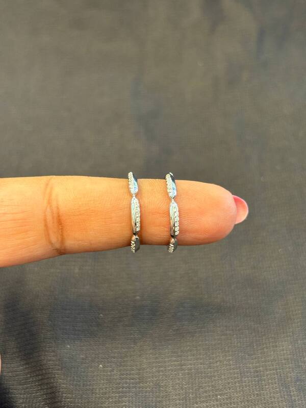 Silver anbu toe ring